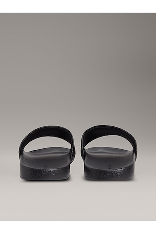 Calvin Klein Kadın Terlik Hw0hw02541beh Black