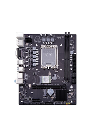 Dragos Pro H610d-5 M.2 Sata Ddr5 6000mhz Usb 3.2 Hdmi Dp Vga Ses G.lan 1700p Anakart