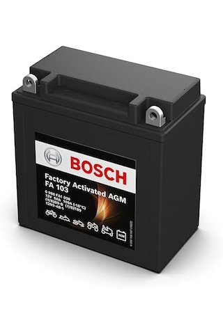 Bosch 12v 9 Ah Yb9-b 12n9 Agm Akü