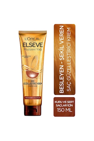 L'Oreal Paris Elseve Mucizevi Yağ Saç Güzelleştirici Krem 150 ML