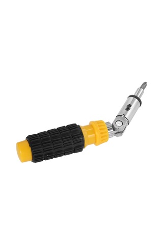 Skycity 5 Konumlu 45 -90 -düz Çevirilebilir Ratchet Tornavida, 1/4" Hex Soketli 6.35mm Tornavida Ucu Aracı