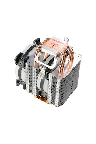 Revenge Cold Frost 602 Kule Tipi 2 Fanlı Rainbow Gaming İşlemci Fanı 4 Bakır Kanallı Cpu Fan Soğutma Sistemi