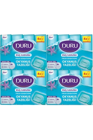 Duru Fresh Duş Sabunu Okyanus Esintisi 4 x 150 G