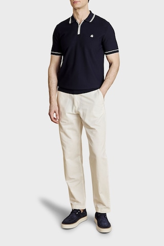 Brooks Brothers Erkek Polo Yaka Kazak Bbss26mkl007388 Lacivert Kırık Beyaz