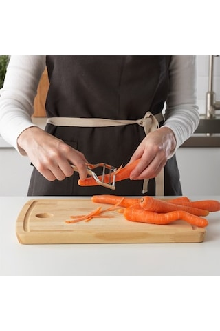 Gri Renk Soyacak Meridyendukkan 13 Cm Paslanmaz Çelik,pratik Mutfak Gereçleri