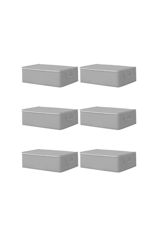Aee 6 Adet Hurç Seti Büyük Boy Baza Altı Çekyat Düzenleyeci Çeyiz Bohçası 64 X 45 X 22 Sku: Smg8690010148100 Açık Bej