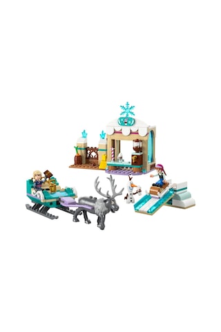 Lego Disney Princess Anna'nın Kızak Macerası 43256 - 4 Yaş & Üzeri Çocuklar İçin Yaratıcı Oyuncak Yapım Seti 192 Parça