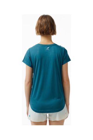 Energetics Cecilia İv Ss Kadın Mavi Antrenman T-shirt 430356 Mavi