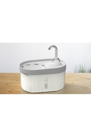 Geneltedarik Kedi Su Kabı Otomatik Su Şelalesi 2 L