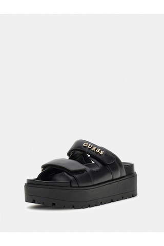 Guess Faxon Kadın Siyah Sandalet Fljfaxele03-black Siyah