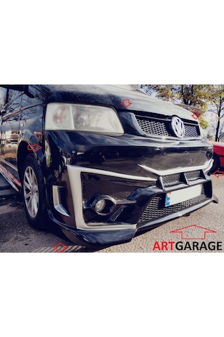 Transporter T5 Komple Spor Ön Tampon-fiberglass-boyasız