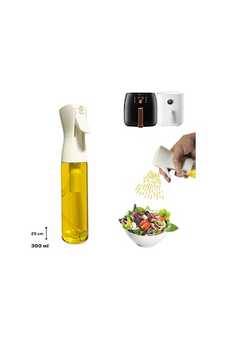 Sprey Yağdanlık Sıvı Yağ Spreyi Yağlık Air Fryer'da Yağ Tasarruf