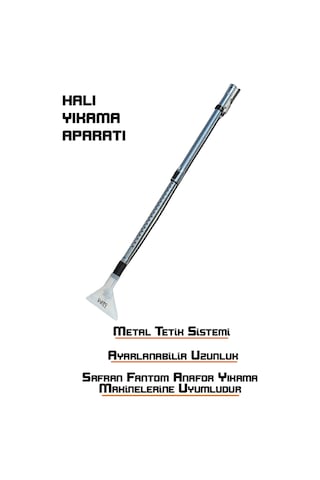 Teleskopik Halı Yıkama Aparatı Safran Fantom Anafor Uyumlu