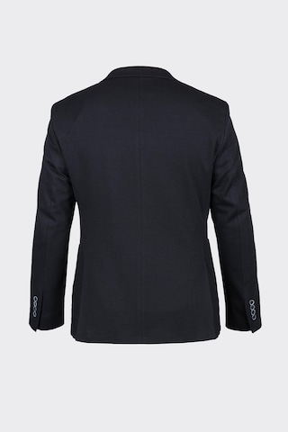 Koyu Lacivert Casual Slim Fit Bi-stretch Ceket Laci