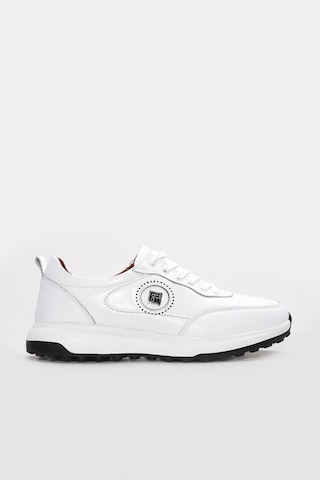 Fast Step Hakiki Deri Erkek Casual Ayakkabı 343ma2008 Beyaz