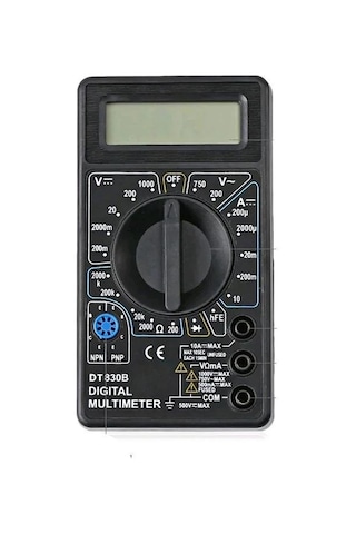 Oem Dt830b Dijital Multimetre Voltmetre Ampermetre