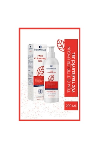 Laktik Asitli Yüz Yıkama Jeli 200ml - Akne Önleyici, Nemlendirici Papatya Özlü