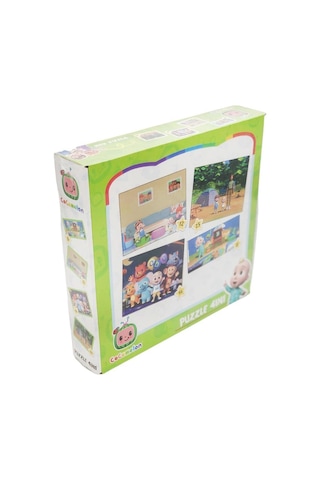 Laço Kids Cocomelon 4 In 1 Puzzle Co7898, Çocuklar Için Eğlenceli Puzzle