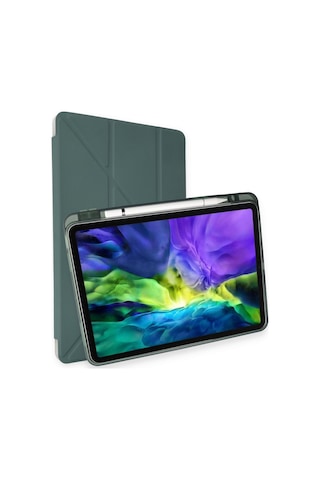 Newface Apple iPad Uyumlu Pro 11 2024 Kılıf Kalemlikli Mars Tablet Kılıfı -