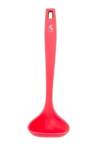 Lurch - Platin Silikon Sos Kepçesi 28 Cm Somon - Yanmaz, Yapışmaz, Bükülmez, Çizmez, Tat Ve Koku Bırakmaz - 240075