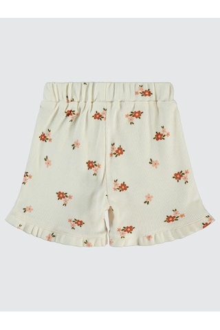 Civil Baby Kız Bebek Şort 6-18 Ay Fil Dişi Fil Dişi