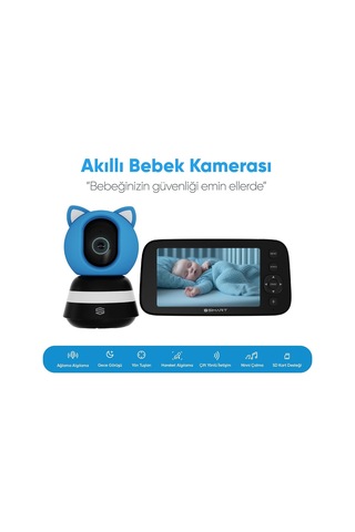 Şımart Akıllı Bebek Kamerası, Ağlama Algılama Ve Çift Yönlü Ses Genel