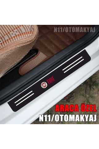 Fiat Doblo Kapı İç Koruma Ayaklık Sticker Markalı