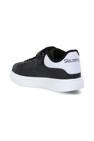 Slazenger Equal Cırt Cırtlı Siyah / Beyaz Günlük Spor Ayakkabısı Siyah - Beyaz