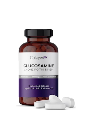 Collagen Forte Platinum Glucosamine Chondroitin Msm Collagen Tip 1-2-3 90 Tablet