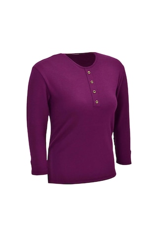 Kadın Kaşkorse Bluz Bgl-st04135 MÜRDÜM