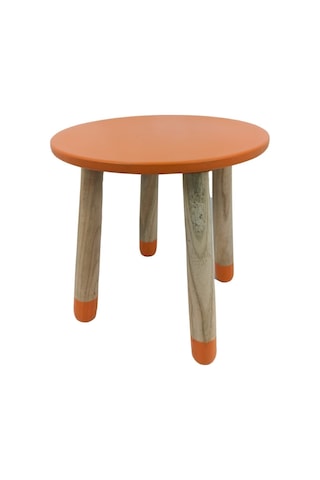 Na Neşeli Ahşap Ahşap Çocuk Taburesi. Çocuk Sandalyesi. Çalışma Masası .renkli Çocuk Odası Sehpa Çiçeklik Ev Dekoru Turuncu