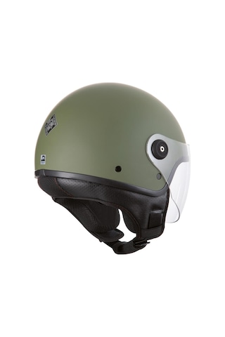 Tucano Urbano El Jettın Yarım Kask Mat Haki Yeşil