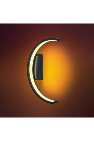 Crescent Dekoratif Duvar Aplik Hilal Model Led Linear Aydınlatma