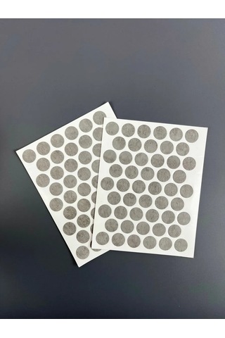 Mebel'naa Furnitura Mystery Mobilya İçin Kendinden Yapışkanlı Tıpa D-14 Mm 50 Adet 399093365 Gri