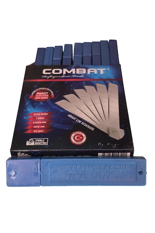 Combat 18 Mm Geniş Maket Bıçağı Yedeği 4.000 Adet
