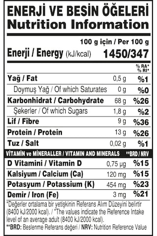 Yayla Kids Sebzeli 3 Renkli Risoni Bakliyat Makarnası 300 G X14