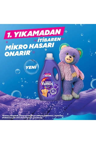 Yumoş Sıvı Bakım Deterjanı 2500 Ml Tüm Renkler İçin X3 Diğer