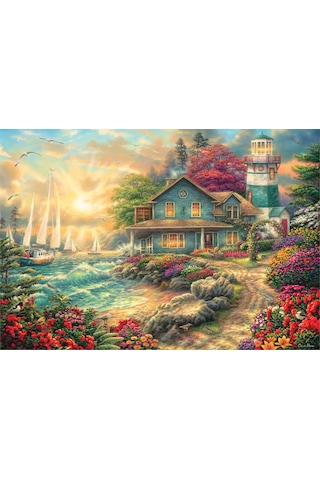 Anatolian 2000 Parçalık Puzzle - Mavi Konak 3964