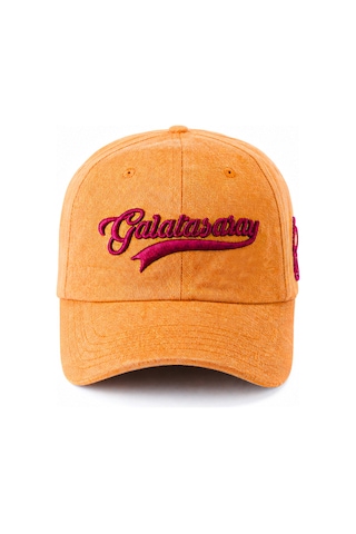 Gsstore Galatasaray Şapka U251186 Turuncu Yıkamalı