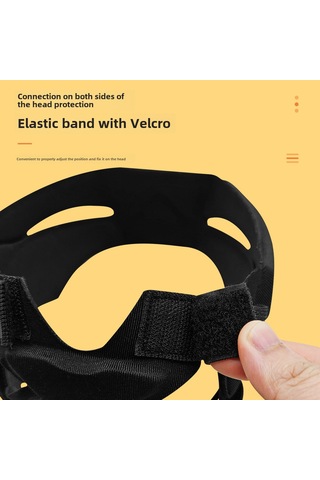 Springsun Spora Özel Eva Çarpma Korumalı Multisport Kask - Futbol, Basketbol, Voleybol İçin Dayanıklı Ve Konforlu Koruyucu Kafa Tüyü Siyah