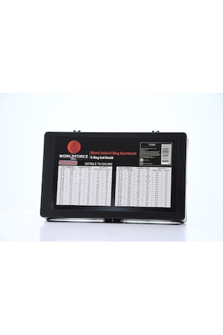 Worldforce 386 Parça O-Ring Lastik Conta Seti