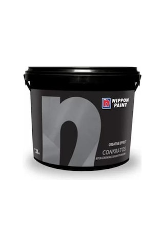 Nippon Conkratos Brüt Beton Görünümlü Renkli Sıva Beyaz 25 Kg 25 KG Nippon Conkratos Brüt Beton Görünümlü Renkli Sıva Beyaz 25 Kg 25 KG