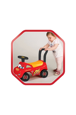 Cars İlk Arabam - Binmeli Araba - Çocuk Arabası - İlk Adım Arabası