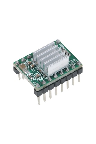 Novahub Yeşil A4988 Step Motor Sürücü Modülleri - 3d Yazıcı Aksesuarları, Soğutucu İçeren Set, 5 Adet