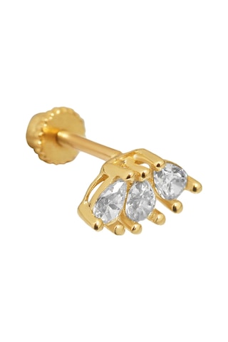 Altınkesesi Altın Üç Damla Piercing Tragus Helix