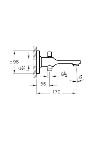 Artema Suit L A4248926 El Duşlu Çıkış Ucu Bakır
