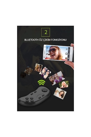 Lb Shinecon Sc-b01 Sanal Gerçeklik Gözlüğü Kumandası - Siyah
