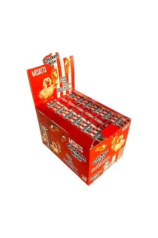 Miskets Chicken Bite Beyaz Çikolatalı Bisküvi 50 Gr 12 Adet