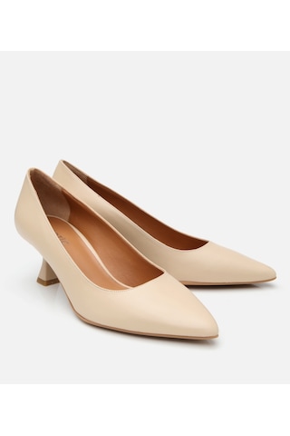 Hotiç Kadın Deri Bej Esnek Tabanlı Stiletto 01ayh304150a310 Bej-beıge Bej