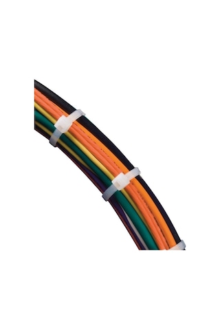 Sgs Cırt Kelepçe 3,6 X 200 Mm Beyaz
